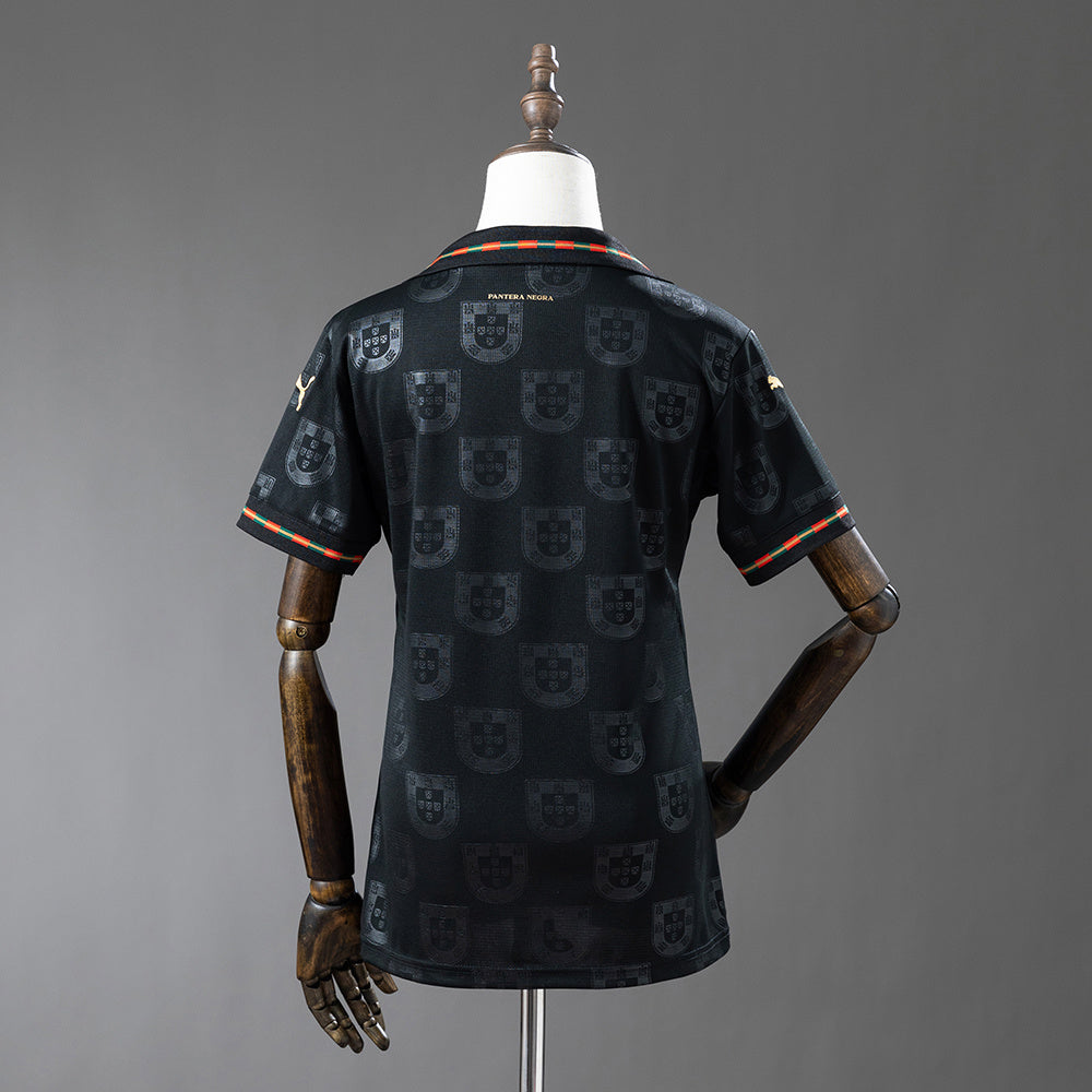 Maillot Femme 2026 Portugal Noir