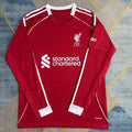 Maillot 25/26 Liverpool   Domicile  Manches Longues