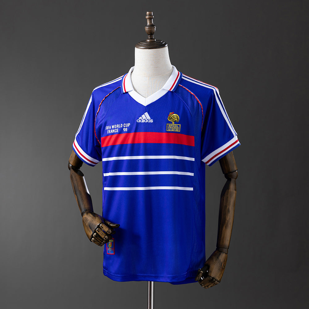 Maillot 1998 France Domicile Retro