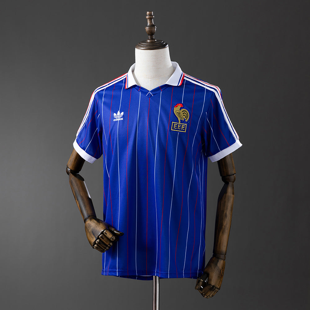 Maillot 1982 France Domicile Retro