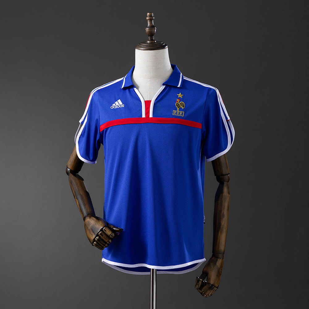 Maillot 2000 France Domicile Retro