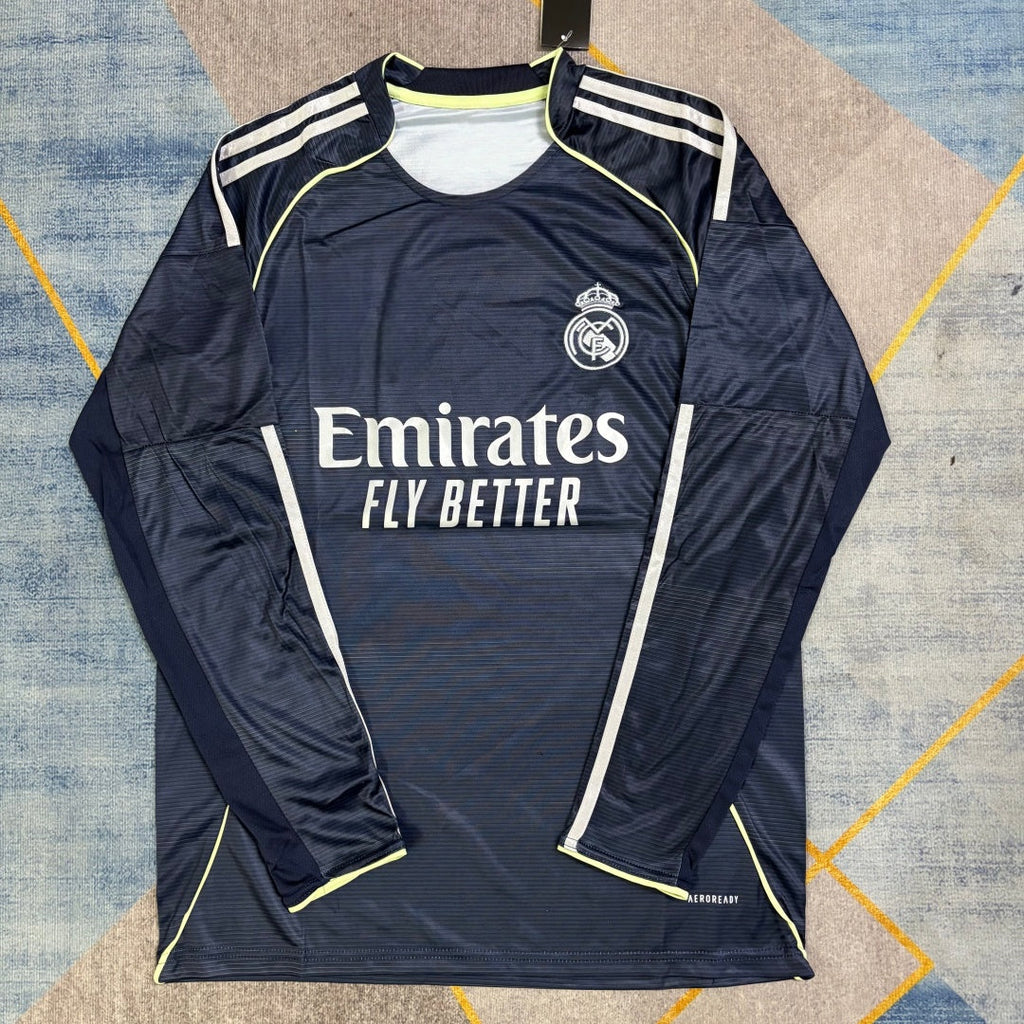 Maillot 25/26 Real Madrid Extérieur  Manches Longues