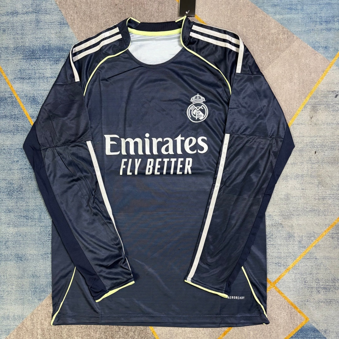 Maillot 25/26 Real Madrid Extérieur  Manches Longues