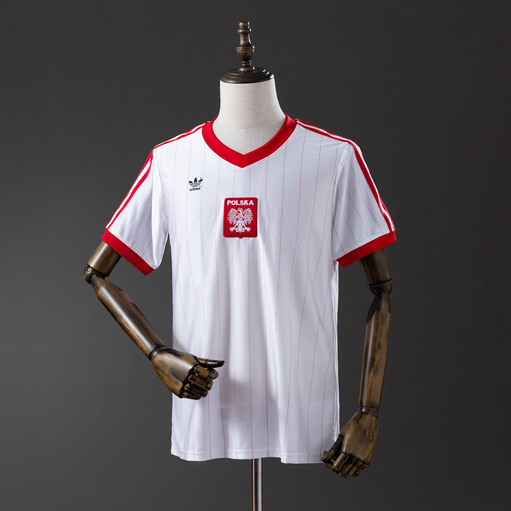 Maillot 1982 Pologne Domicile Rétro