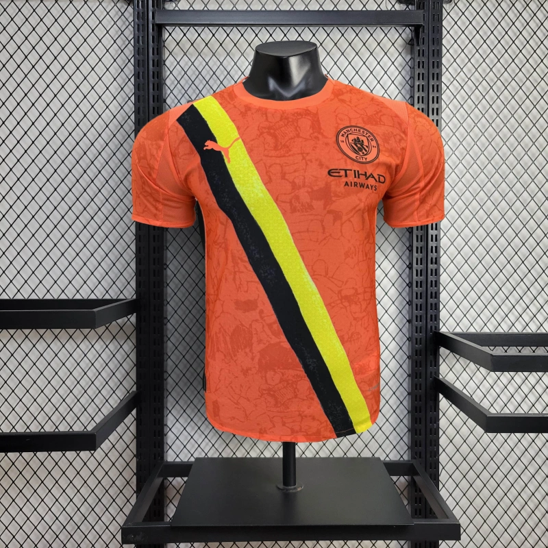 Maillot 25/26  Manchester City Orange Player